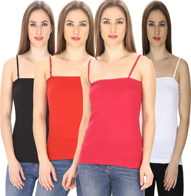 FRISKERS Women Camisole(Pack of 4)