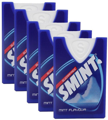 

Smint Sugarfree Micro Mint, 32 pieces pack, Set of 5 packs (6.4g Each) Mint Flavour(Pack of 5)