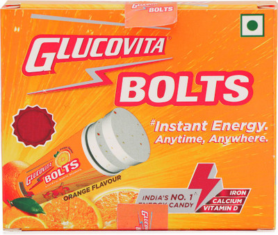 

Glucovita Bolts Orange Tube(Pack of 4)