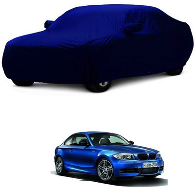 MoTRoX Car Cover For BMW 1 Series (With Mirror Pockets)(Blue)