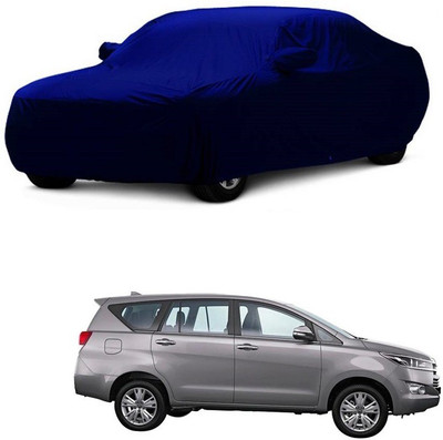 MoTRoX Car Cover For Toyota Innova (With Mirror Pockets)(Blue)