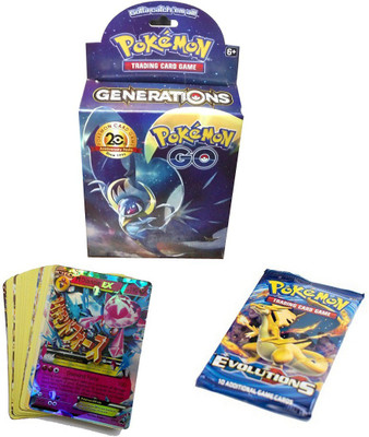

AncientKart Pokemon Generations Booster Deck with 1 Evolutions pack(Multicolor)