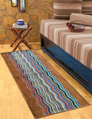 Status Brown PP (Polypropylene) Runner(56 cm X 140 cm)