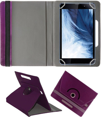 Fastway Book Cover for iBall Slide Co-Mate Designer Rotating Case(Purple, Cases with Holder, Pack of: 1)
