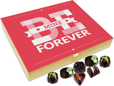 

Chocholik Gift Box - Be Mine Forever Chocolate Box - 20pc Truffles(240 g)