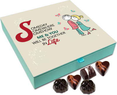 

Chocholik Gift Box -Someday We Will Be Together Chocolate Box - 9pc Truffles(108 g)