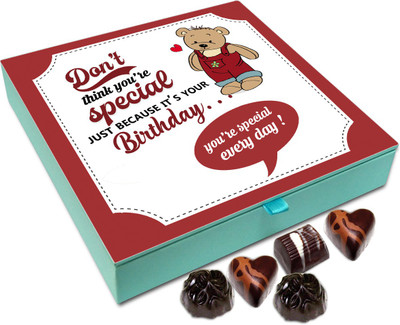 

Chocholik Gift Box - You Are Special Everyday Chocolate Box - 9pc Truffles(108 g)