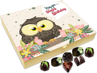 

Chocholik Gift Box - Hey You Happy Birthday Chocolate Box - 20pc Truffles(240 g)