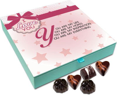 

Chocholik Gift Box - You Are My Life Chocolate Box - 9pc Truffles(108 g)