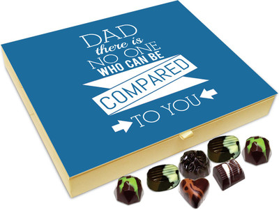 

Chocholik Gift Box -There Is No One Who Can Be Compared To You Chocolate Box - 20pc Truffles(240 g)