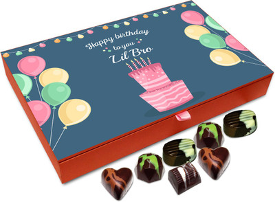 

Chocholik Gift Box - Happy Birthday To You Little Brother Chocolate Box - 12pc Truffles(144 g)