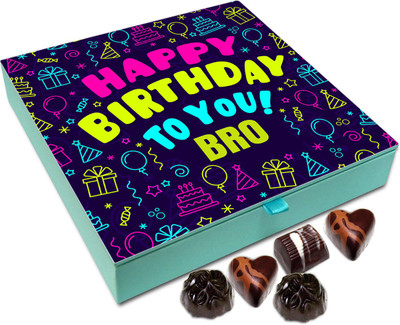 

Chocholik Gift Box - Have A Magical Birthday Brother Chocolate Box - 9pc Truffles(108 g)