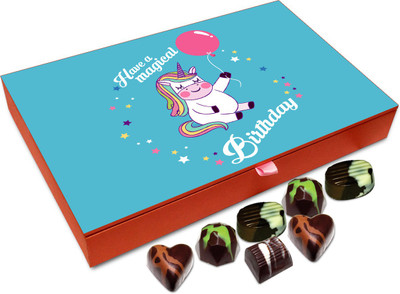 

Chocholik Gift Box - Have A Magical Birthday Chocolate Box - 12pc Truffles(144 g)