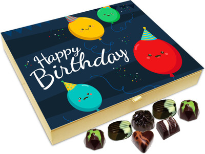 

Chocholik Gift Box - Happy Birthday Daddy Chocolate Box - 20pc Truffles(240 g)