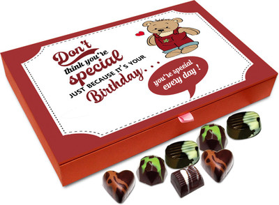 

Chocholik Gift Box - You Are Special Everyday Chocolate Box - 12pc Truffles(144 g)
