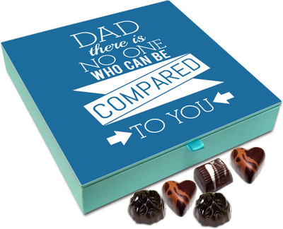 

Chocholik Gift Box -There Is No One Who Can Be Compared To You Chocolate Box - 9pc Truffles(108 g)