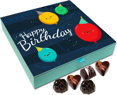 

Chocholik Gift Box - Happy Birthday Daddy Chocolate Box - 9pc Truffles(108 g)