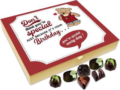 

Chocholik Gift Box - You Are Special Everyday Chocolate Box - 20pc Truffles(240 g)