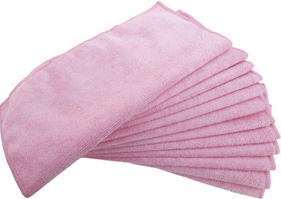 

neerak Wet And Dry Wet and Dry Microfibre Cleaning Cloth(Pack of 12)