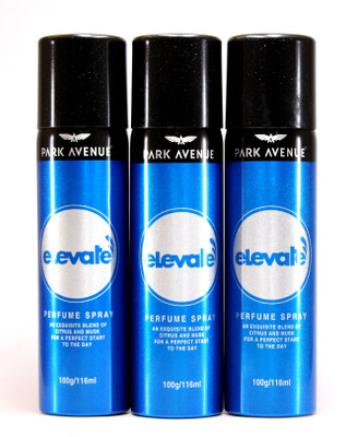 Park Avenue Elevate Perfume Body Spray - For Men(300 g, Pack of 3)