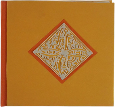

The Ethnic STory Mini Notebook(Handmade, Orange)