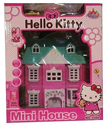 

GoMerryKids Girls Play Doll house(Multicolor)