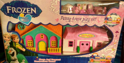 

GoMerryKids Kids Play Doll House(Multicolor)