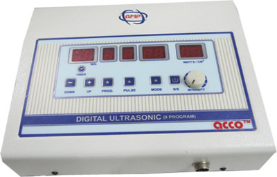 

acco Physiotherapy Ultrasound Therapy Unit (1mhz) (9 Programs) Pain Relief Electrotherapy Device(US12)