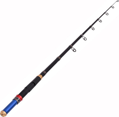 

Hunting Hobby Fishing MIni Telescopic Rod (5.11 Feet) Black Fishing Rod(155 cm, 60 kg, Black)