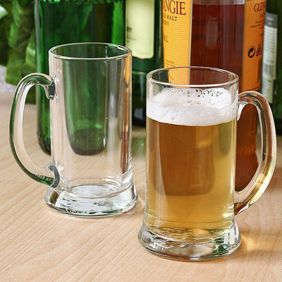 Borgonovo BEER MUG Glass(295 ml, White, Pack of 6) Borgonovo BEER MUG Glass(295 ml, White, Pack of 6)