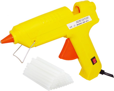 

Billionbag Hot Melt Glue Gun kit 60 Watt With 15 Glue Sticks For Paper & Cloth and Quick Repairs High-Tech Professional Electronic Standard Temperature Corded Glue Gun(11 mm)