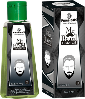 

pureeleafs Mr Beard Herbal Oil Hair Oil(120 ml)
