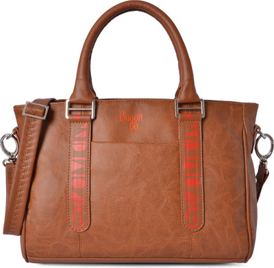 

Baggit Shoulder Bag(Tan, Red), Red;tan