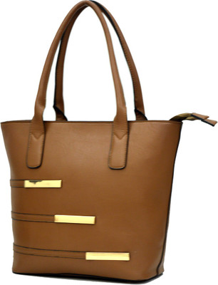 

AGINOS Hand-held Bag(Tan)