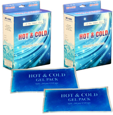 A-One Winter Care Pain Relief Pad (Pack of 2) Hot and Cold Gel (Pack of 2) Pack(Crystal Blue) available at flipkart for Rs.549
