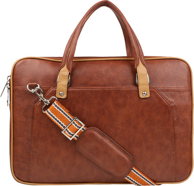 

SkinOutfit 15.6 inch Laptop Messenger Bag(Tan)