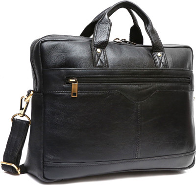 

Golden Leaf 15 inch Laptop Messenger Bag(Black)