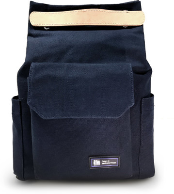 

Drive - L'heritage de Cuir 13 inch Laptop Backpack(Blue)