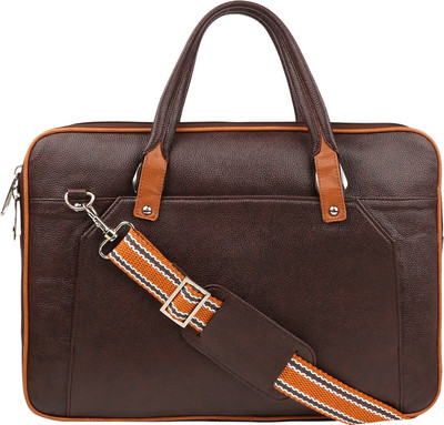 

SkinOutfit 15.6 inch Laptop Messenger Bag(Brown)