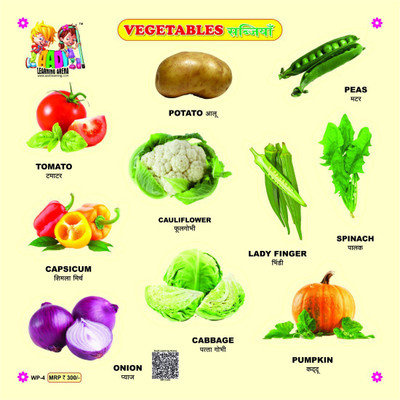 

Aadi Publications Montessori Educational Learning Toys Wooden Vegetables Puzzle(Multicolor)