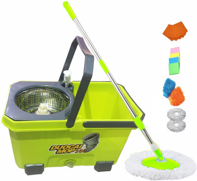 

ShopyBucket Easy 360 Degree Spin Magic Deocai Mop_1 Mop Set