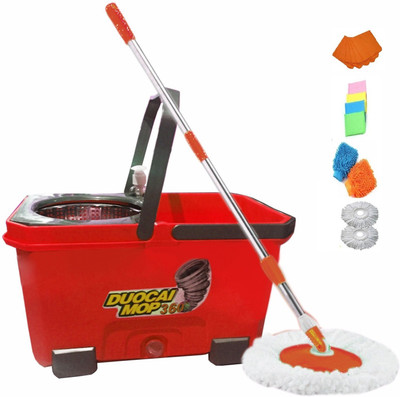 

ShopyBucket Easy 360 Degree Spin Magic Deocai Mop_5 Mop Set