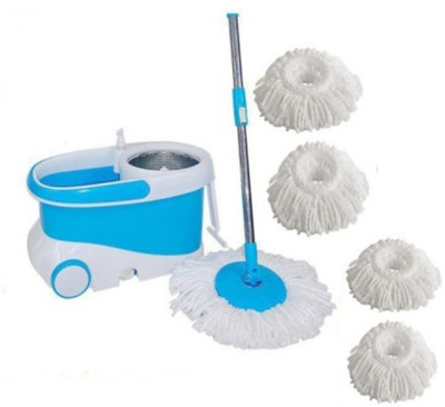 

ShopyBucket Smart Magic Take Line easy to claen_4 Mop Set