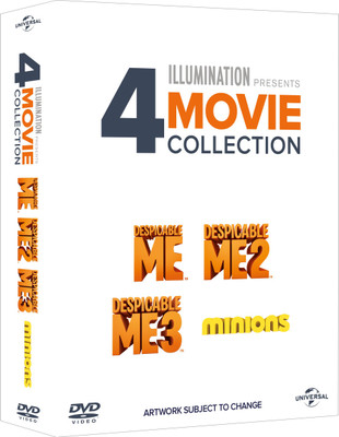 

Despicable Me 1 - 3 + Minions Collection(DVD English)