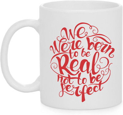 

Coffee Mug Perfect Ceramic Mug(350 ml), White