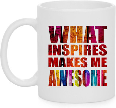 

Coffee Mug Awesome Ceramic Mug(350 ml), White