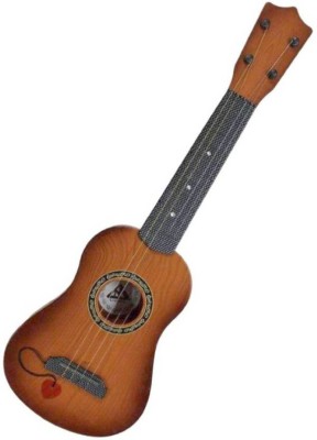 

Plutofit 4-String Acoustic Guitar Learning Kids Toy(Brown)