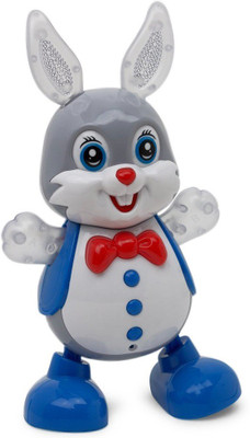 

Flipzon Flashing Rabbit with Sounds, Glowing Hands With Sweet Melodies(Multicolor)