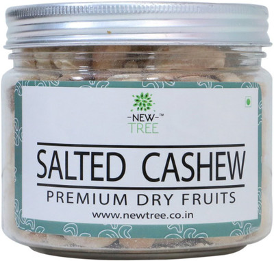 

New Tree Salted Cashew 200gm Cashews(200 g, Plastic Bottle)