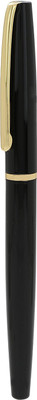 

Perfect Black Contemporary With Gold Trim Roller Ball Pen